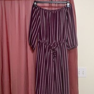 Off The Shoulder Jumpsuit